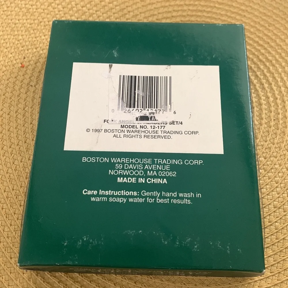 NWT Boston Warehouse Christmas Angel Spreaders
